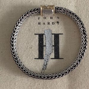 John Hardy Classic Chain SS and 18K Gold Bracelet